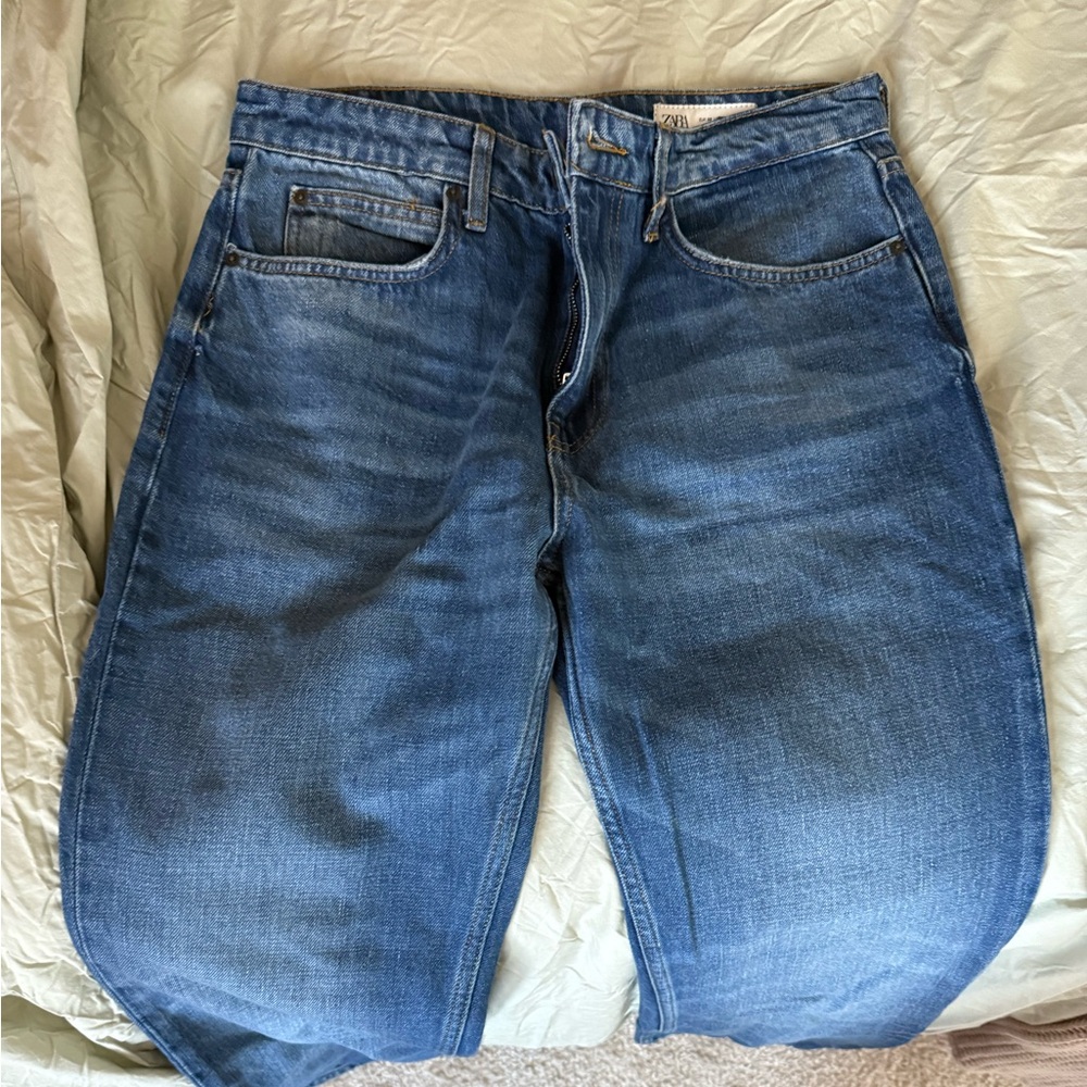 Zara Medium Blue Denim Jeans